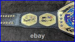Fedex Custom Championship Wrestling Adult Size Brass Plated Title Belt