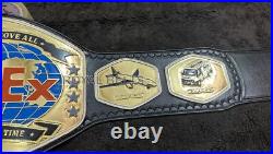 Fedex Custom Championship Wrestling Adult Size Brass Plated Title Belt