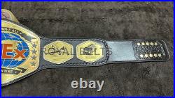 Fedex Custom Championship Wrestling Adult Size Brass Plated Title Belt