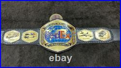 Fedex Custom Championship Wrestling Adult Size Brass Plated Title Belt