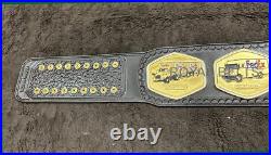 Fedex Custom Championship Wrestling Adult Size Brass Plated Title Belt