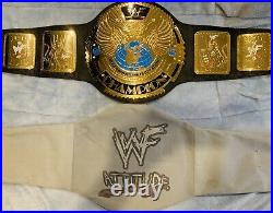 Figures Toy Co Wwf Attitude Era Big Eagle Championship Wrestling Replica Belt