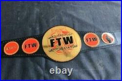 Ftw Taz Heavyweight Replica Belt Adult Size Free Shipping