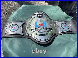 GTS Youtube Show Used Intercontinental Championship Wrestling Belt NOT REPLICA