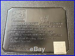 Genuine WWE WWF WCW Big Gold World Heavyweight Championship Belt Replica Leather