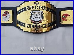Georgia Bulldogs Super Bowl Championship American Football NFL Belt 2MM METAL