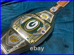 Green Bay Packers Championship Wrestling Belt American Football Fans NFL 2MM