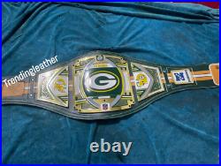 Green Bay Packers Championship Wrestling Belt American Football Fans NFL 2MM