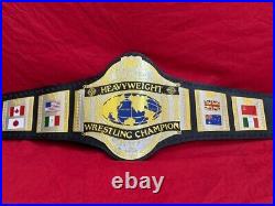 HULK HOGAN 86 WORLD HEAVYWEIGHT WRESTLING CHAMPIONSHIP Belt Replica