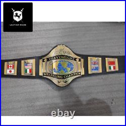 HULK HOGAN 86 WORLD HEAVYWEIGHT WRESTLING CHAMPIONSHIP Belt Replica 2mm HULK HOGAN 86 WORLD HEAVYWEIGHT WRESTLING CHAMPIONSHIP Belt Replica 2mm