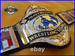 HULK HOGAN 86 championship belt replica title 2/4mm Zinc Wrestling belt Adult