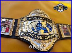 HULK HOGAN 86 championship belt replica title 2/4mm Zinc Wrestling belt Adult