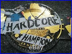 Hardcore Heavyweight Championship Title Genuine Leather Belt
