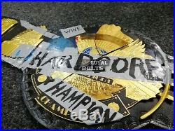 Hardcore Heavyweight Championship Title Genuine Leather Belt