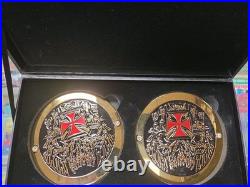 Hhh The Game Rare Authentic Wwe Side Plates For Championship Wrestling Belt