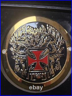 Hhh The Game Rare Authentic Wwe Side Plates For Championship Wrestling Belt