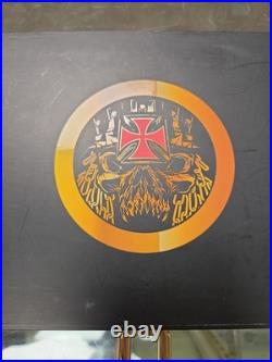 Hhh The Game Rare Authentic Wwe Side Plates For Championship Wrestling Belt