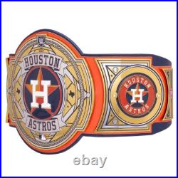 Houston Astros World Series Championship Belt/Adult Size/2MM Zinc Houston Astros World Series Championship Belt/Adult Size/2MM Zinc