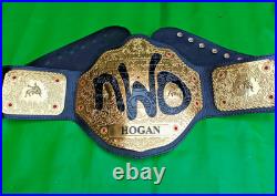 Hulk Hogan 84 World Heavyweight Wrestling Championship Belt 2mm Brass, adult siz