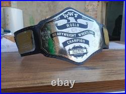 Hulk Hogan 84 World Heavyweight Wrestling Championship Belt 2mm Brass, adult siz