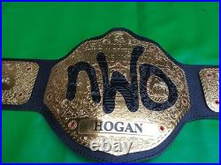 Hulk Hogan 84 World Heavyweight Wrestling Championship Belt 2mm Brass, adult siz