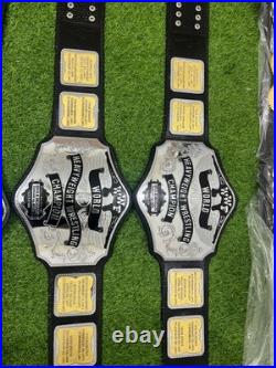 Hulk Hogan 84 World Heavyweight Wrestling Championship CNC handmade tool leather