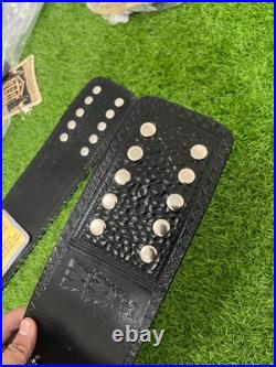 Hulk Hogan 84 World Heavyweight Wrestling Championship CNC handmade tool leather