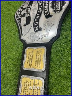Hulk Hogan 84 World Heavyweight Wrestling Championship CNC handmade tool leather