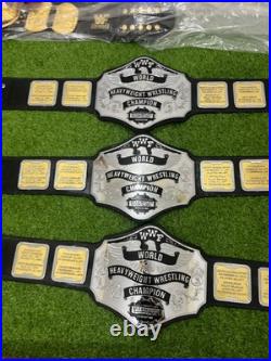Hulk Hogan 84 World Heavyweight Wrestling Championship CNC handmade tool leather