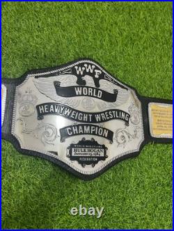 Hulk Hogan 84 World Heavyweight Wrestling Championship CNC handmade tool leather