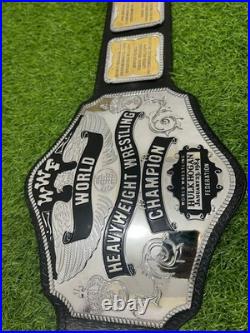 Hulk Hogan 84 World Heavyweight Wrestling Championship CNC handmade tool leather