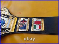 Hulk Hogan 86 World Heavyweight Wrestling Championship Replica Belt 4mm Zinc NEW