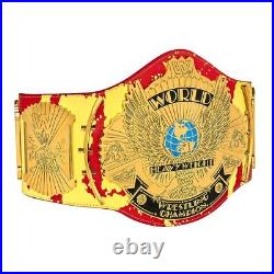 Hulk Hogan Hulkmania Wrestling Leather Belt