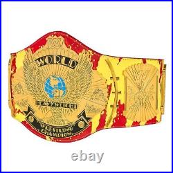 Hulk Hogan Hulkmania Wrestling Leather Belt