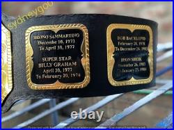 Hulk Hogan World Heavyweight Wrestling Championship Belt Wrestling Title 4mm