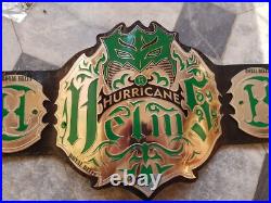 Hurricane Customized Championship Title Belt 2mm brass Adult Size