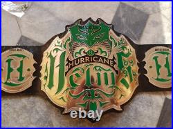 Hurricane Customized Championship Title Belt 2mm brass Adult Size