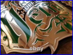 Hurricane Customized Championship Title Belt 2mm brass Adult Size
