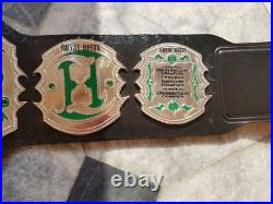 Hurricane Customized Championship Title Belt 2mm brass Adult Size