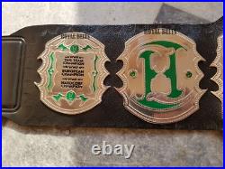 Hurricane Customized Championship Title Belt 2mm brass Adult Size