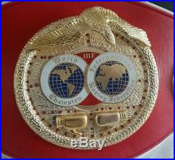 IBF Boxing Championship Belt International Boxing Federation Adult Replica