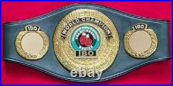 IBO World Boxing Championship Belt Replica Adult Size Custom Metal Plates 48in