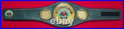 IBO World Boxing Championship Belt Replica Adult Size Custom Metal Plates 48in