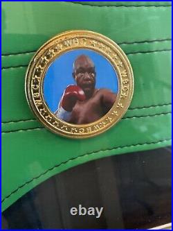 IRON MIKE TYSON autographed WBC championship belt with COA JSA