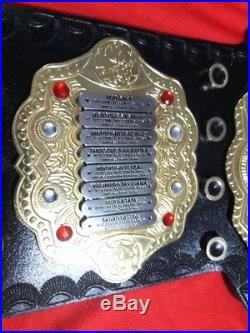 IWGP Heavyweight Championship Belt Replica Real Thick Metal plate