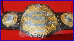 IWGP Heavyweight Championship Leather Title Belt Gold Plated Adult Size