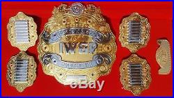 IWGP Heavyweight Championship Leather Title Belt Gold Plated Adult Size