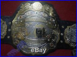 IWGP Heavyweight Championship Wrestling Belt Dual Plated (2mm Brass)