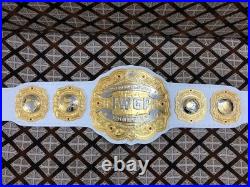 IWGP Intercontinental Heavyweights Championship belt Replica Real Brass Metal On