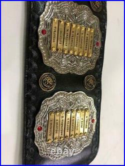 IWGP JR Heavyweight Championship Belt 4mm 3 Layer Silver Plated (5KG)